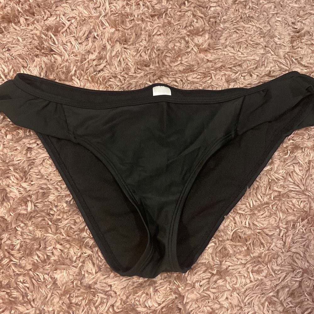 Black bikini bottom